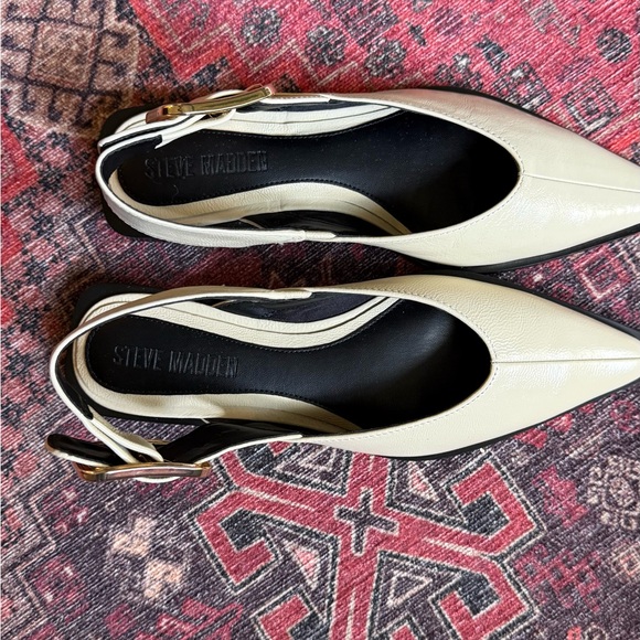 Steve Madden Shay Leather Slingback Flats - Picture 4 of 7